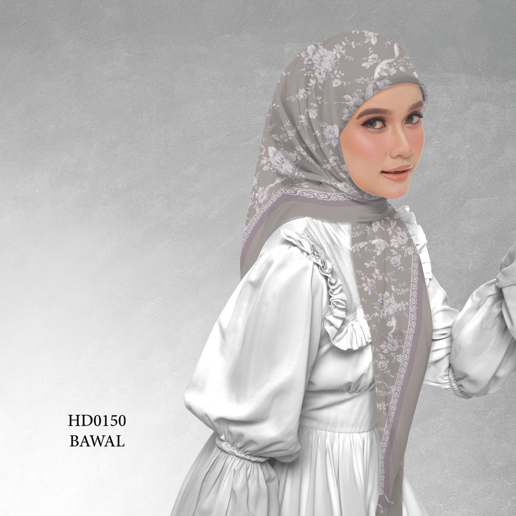 Tudung Bawal (Square Hijab) in HD0150