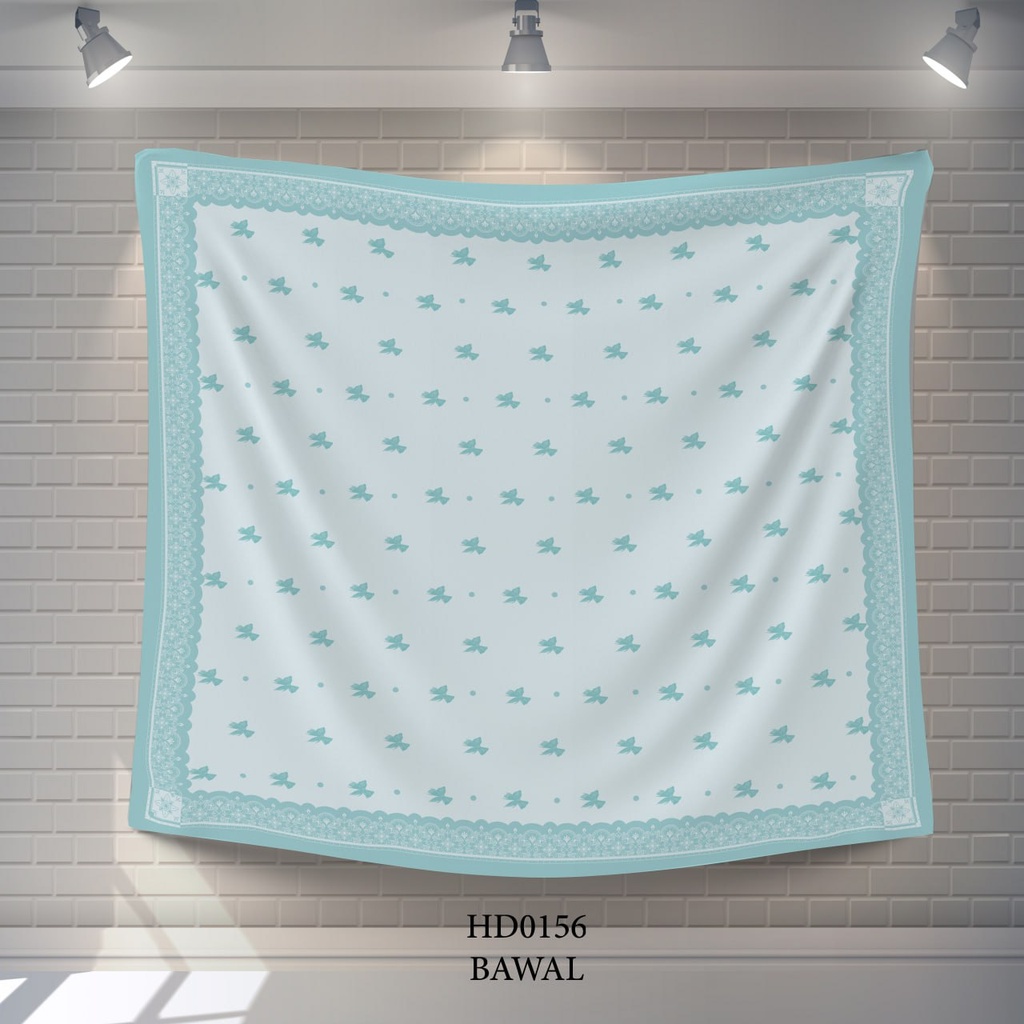 Tudung Bawal (Square Hijab) in HD0156