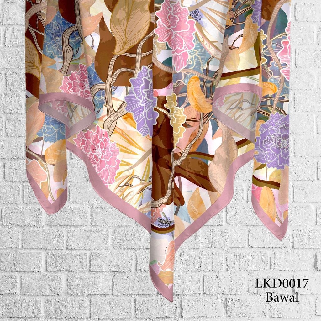 Tudung Bawal (Square Hijab) in LKD0017