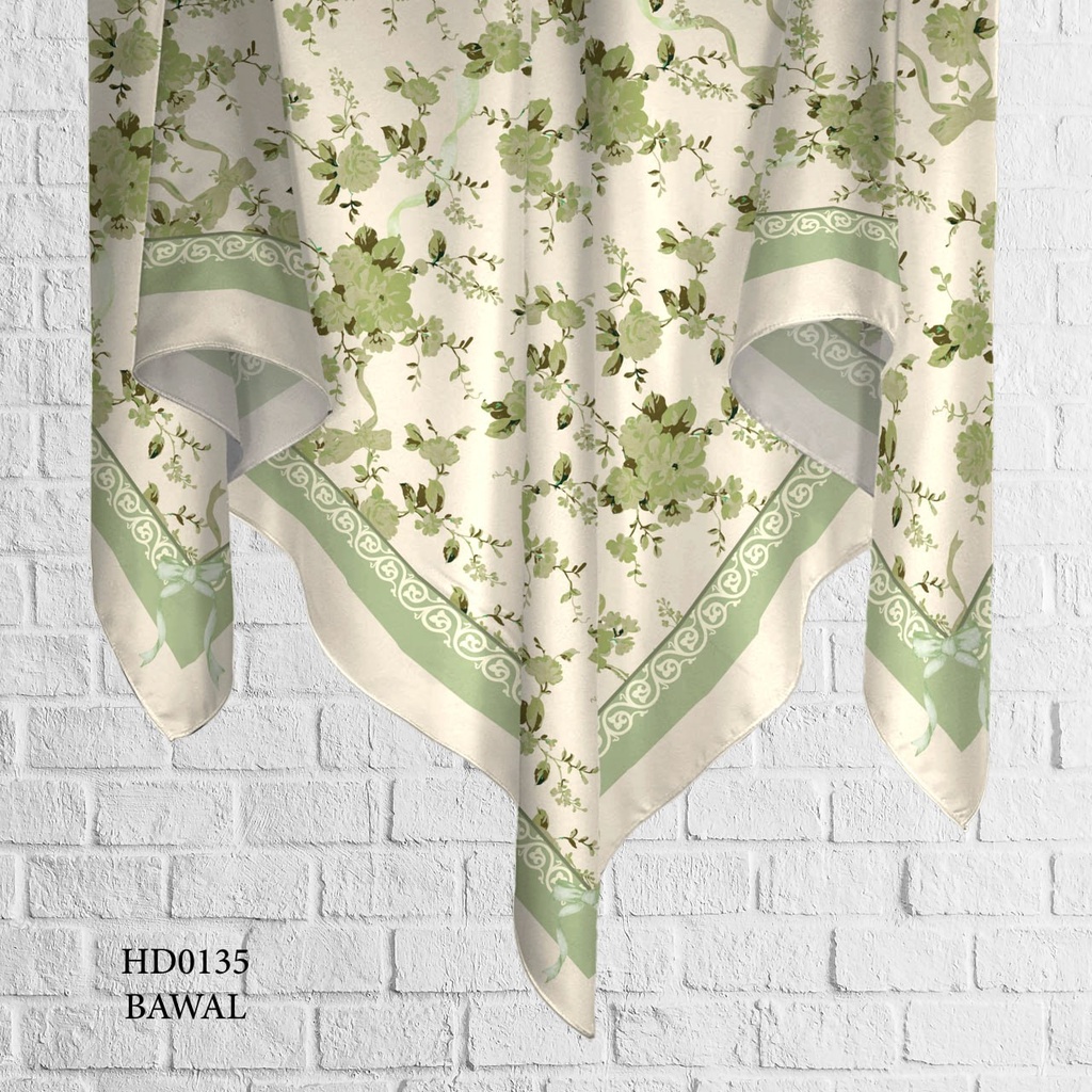 Tudung Bawal (Square Hijab) in HD0135