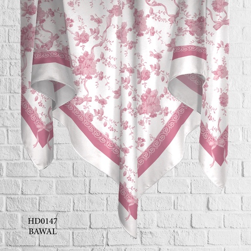 Tudung Bawal (Square Hijab) in HD0147