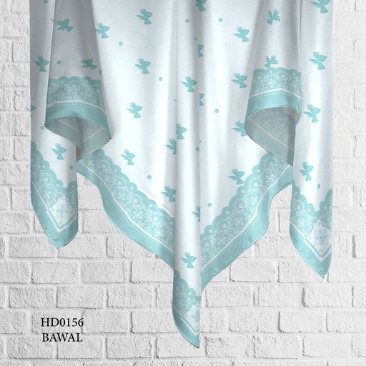 Tudung Bawal (Square Hijab) in HD0156