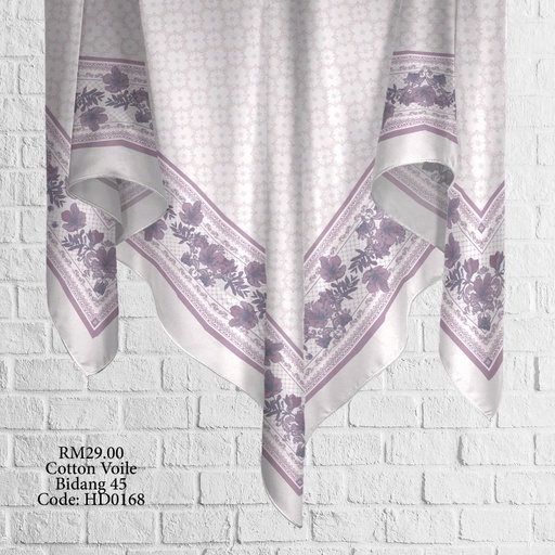 Tudung Bawal (Square Hijab) in HD0168